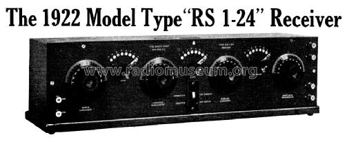 Regenerative Receiver Type RS 1-24; Radio Shop, The (ID = 1013241) mod-pre26