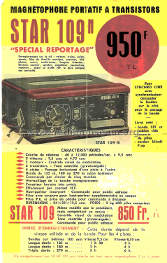 Star 109N; Radio-Star; Nice (ID = 1779106) Enrég.-R