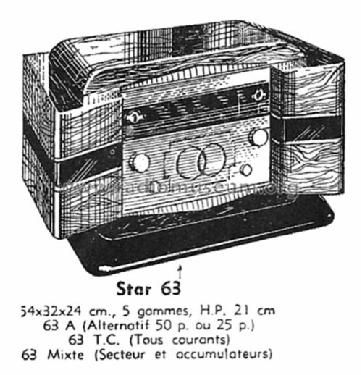 Star 63 Mixte; Radio-Star; Nice (ID = 1488605) Radio