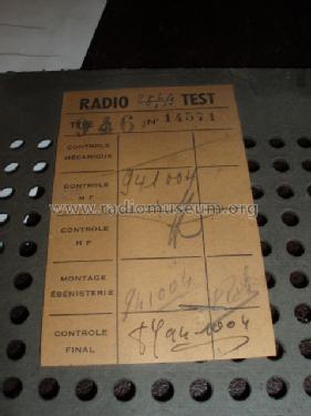 946; Radio Test; Paris (ID = 1353338) Radio