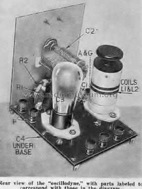 Oscillodyne 1-Tube Wonder Set ; Radio Trading (ID = 1723693) Radio
