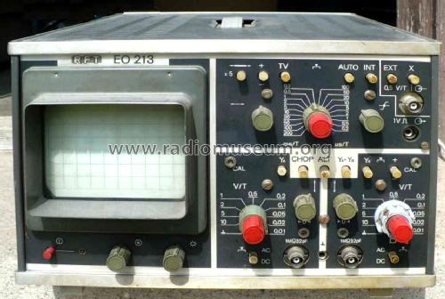 Zweikanal-Service-Oszilloskop EO213; Radio und Fernsehen (ID = 1442837) Equipment