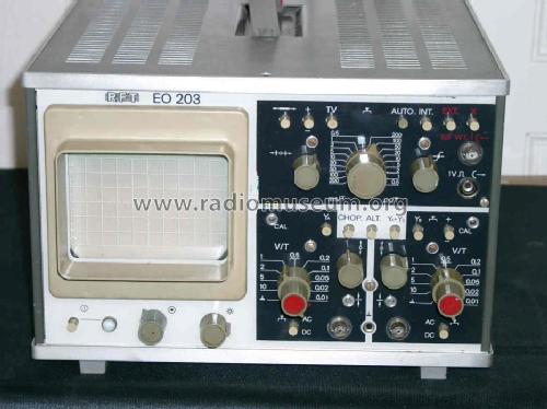Zweikanal-Service-Oszilloskop EO213; Radio und Fernsehen (ID = 357829) Equipment