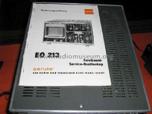 Zweikanal-Service-Oszilloskop EO213; Radio und Fernsehen (ID = 973761) Equipment