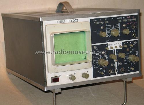 Zweikanal-Oszillograf EO 203; Radio und Fernsehen (ID = 97676) Equipment