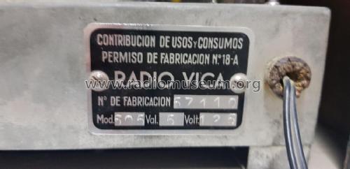 605; Vica Talleres, (ID = 2568809) Radio