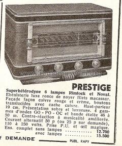 Prestige ; Radio Voltaire; (ID = 526823) Radio