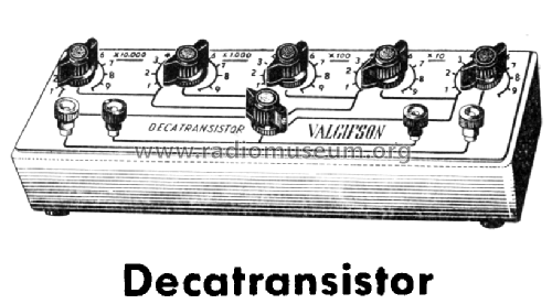 Decatransistor Valgifson 1.514-NI; Radio Watt Valgifson (ID = 1884966) Equipment