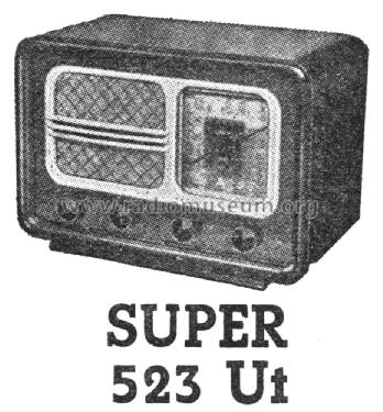 Super 523-Ut; Radio Watt Valgifson (ID = 1886969) Radio