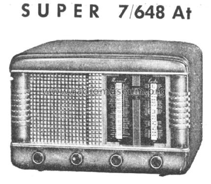 Super 7/648-At; Radio Watt Valgifson (ID = 1885065) Radio