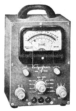 Voltímetro a válvulas - Valgifson VV-3; Radio Watt Valgifson (ID = 1884826) Equipment