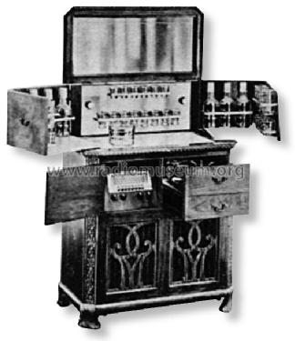 RP-200 Chippendale Radiobar ; Radiobar Company of (ID = 1129064) Radio