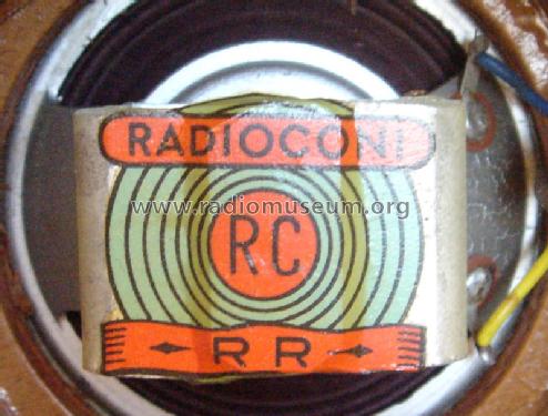 Amplificatore di Suoni RC 80; Radioconi; Milano (ID = 1390672) Parlante