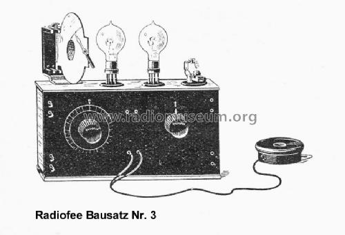 Bausätze ; Radiofee, Ernst (ID = 58352) Radio
