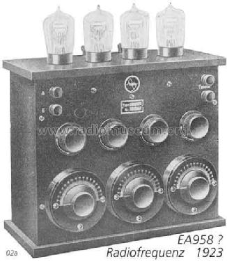 EA958; Radiofrequenz GmbH; (ID = 2329) Radio