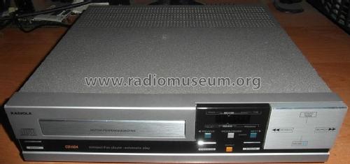 Compact Disc Player CD1104 /78; Radiola marque (ID = 2376630) Ton-Bild