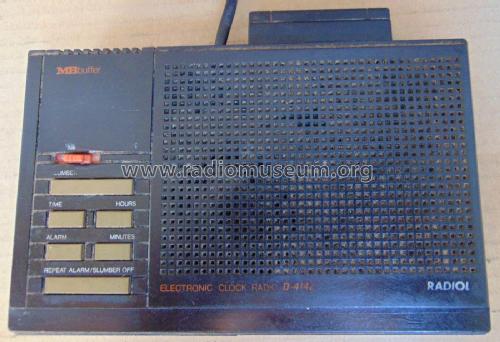 Electronic Clock Radio D4142 /78S; Radiola marque (ID = 2766262) Radio