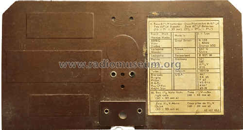 RA395AB /49; Radiola marque (ID = 2122883) Radio