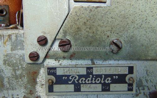 RA549A; Radiola marque (ID = 2506861) Radio