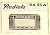 RA55A; Radiola marque (ID = 699852) Radio
