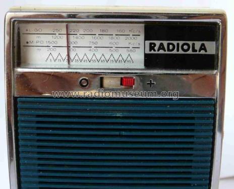 RA-66T/00; Radiola marque (ID = 771140) Radio
