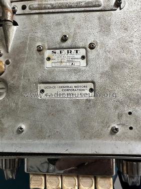 A2; Radiomatic, S.F.R.T. (ID = 3025833) Car Radio