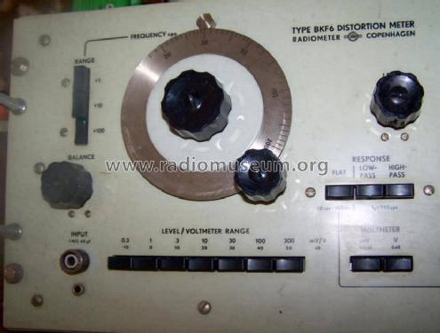 Distortion Meter BKF6d; Radiometer; (ID = 1631183) Equipment