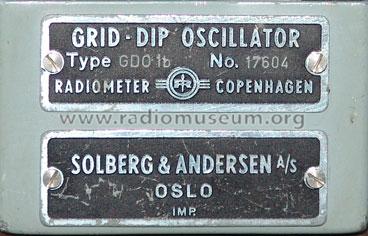 Grid-Dipmeter GDO 1b; Radiometer; (ID = 405625) Equipment