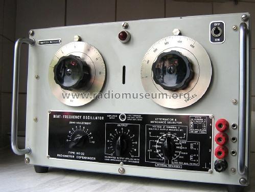 Beat-Frequency Oscillator HO32 [c, e]; Radiometer; (ID = 1015632) Ausrüstung