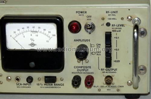 Stereo-Generator SMG 1; Radiometer; (ID = 1726443) Equipment
