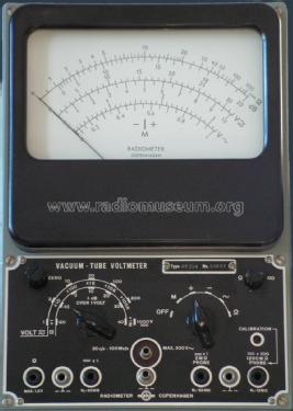 Vacuum Tube Voltmeter RV23d; Radiometer; (ID = 2065245) Equipment