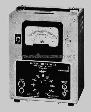 Vacuum-Tube Voltmeter RV33c; Radiometer; (ID = 2065757) Ausrüstung