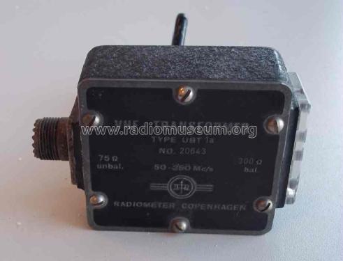 VHF-Transformer UBT-1A; Radiometer; (ID = 1038731) Equipment