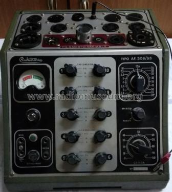 Comprobador de válvulas AF-308/55; Radiométrico, Carlos (ID = 2337378) Equipment