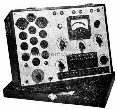 Comprobador de válvulas AF-307; Radiométrico, Carlos (ID = 1376003) Equipment