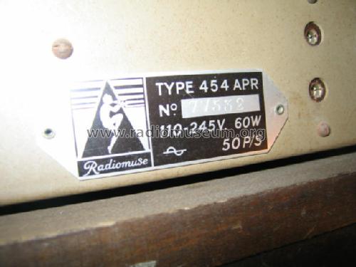 454APR; Radiomuse, A. Robert (ID = 434119) Radio