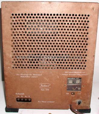 246GW; Radione RADIO (ID = 945867) Radio