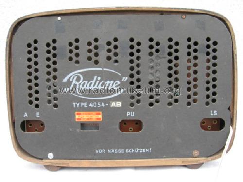 4054AB; Radione RADIO (ID = 240260) Radio