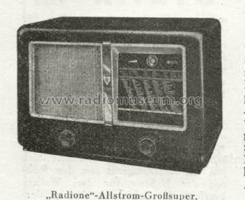 548GW; Radione RADIO (ID = 144869) Radio