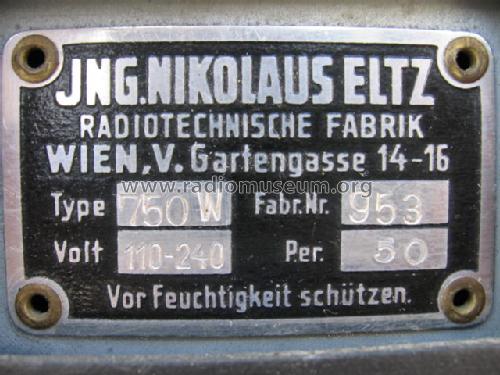 750W; Radione RADIO (ID = 256277) Radio