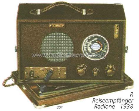 Auto- und Reiseempfänger R ; Radione RADIO (ID = 2278) Radio