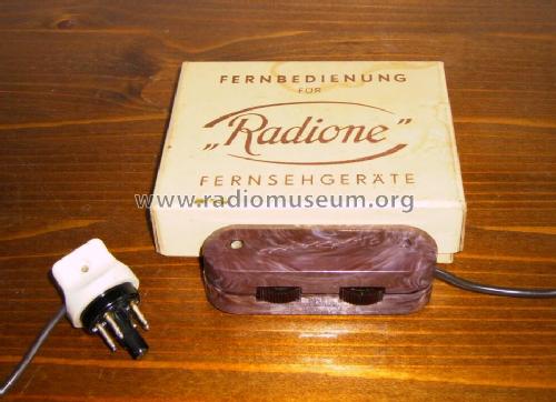 Fernbedienung für Radione Fernsehgeräte ; Radione RADIO (ID = 1031236) Divers