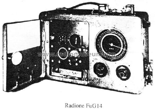 KW-Kleinstation FuG14; Radione RADIO (ID = 50023) Mil TRX