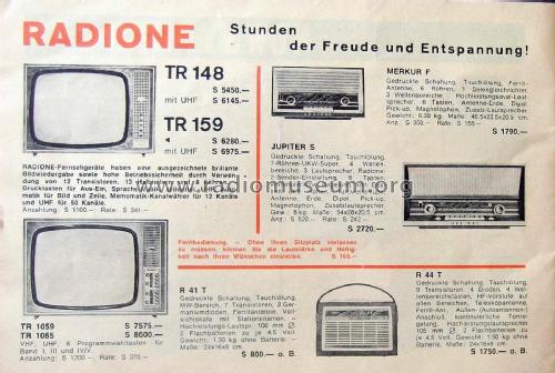 Merkur F; Radione RADIO (ID = 2029051) Radio