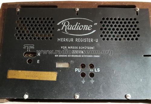 Merkur Register U ; Radione RADIO (ID = 2828174) Radio