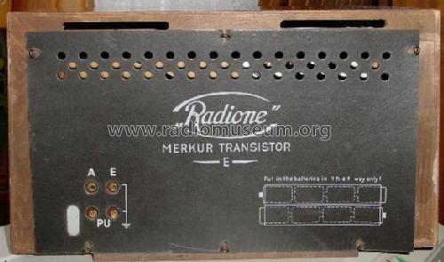 Merkur Transistor E; Radione RADIO (ID = 250814) Radio