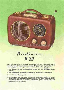 R20; Radione RADIO (ID = 580315) Radio