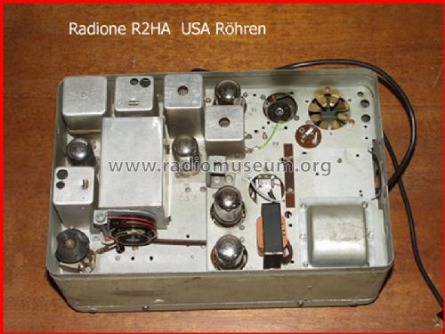 R2HA Loctal tubes; Radione RADIO (ID = 32029) Radio