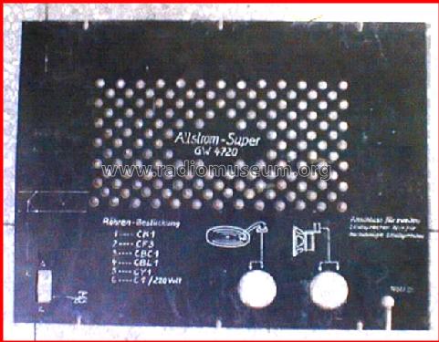 Super GW4720; Radione RADIO (ID = 58619) Radio