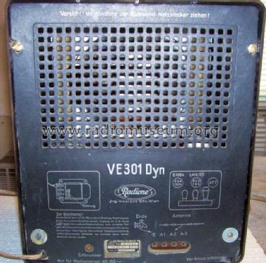 Volksempfänger VE301 Dyn W; Radione RADIO (ID = 730660) Radio